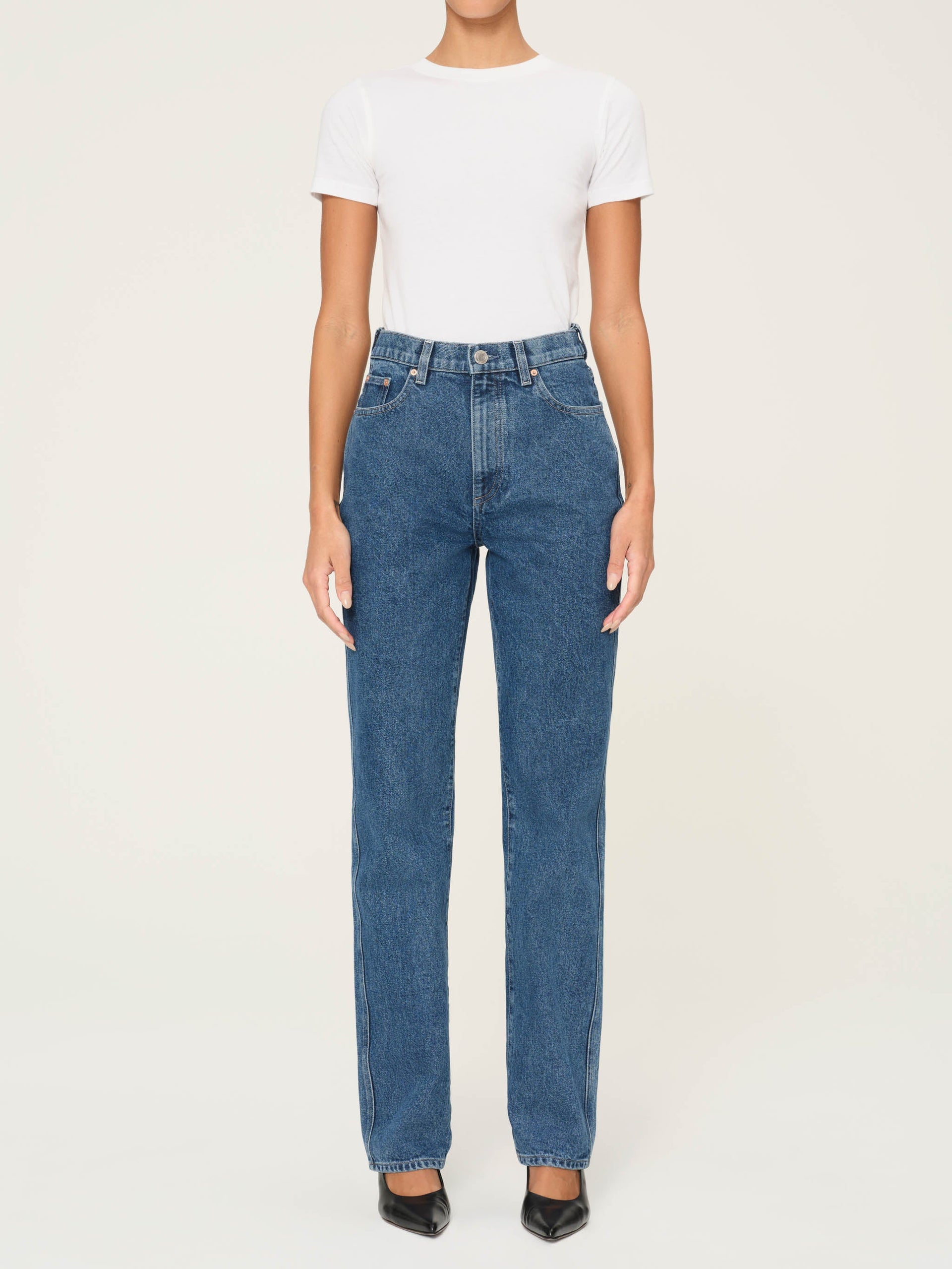 Demie Straight High Rise Jeans