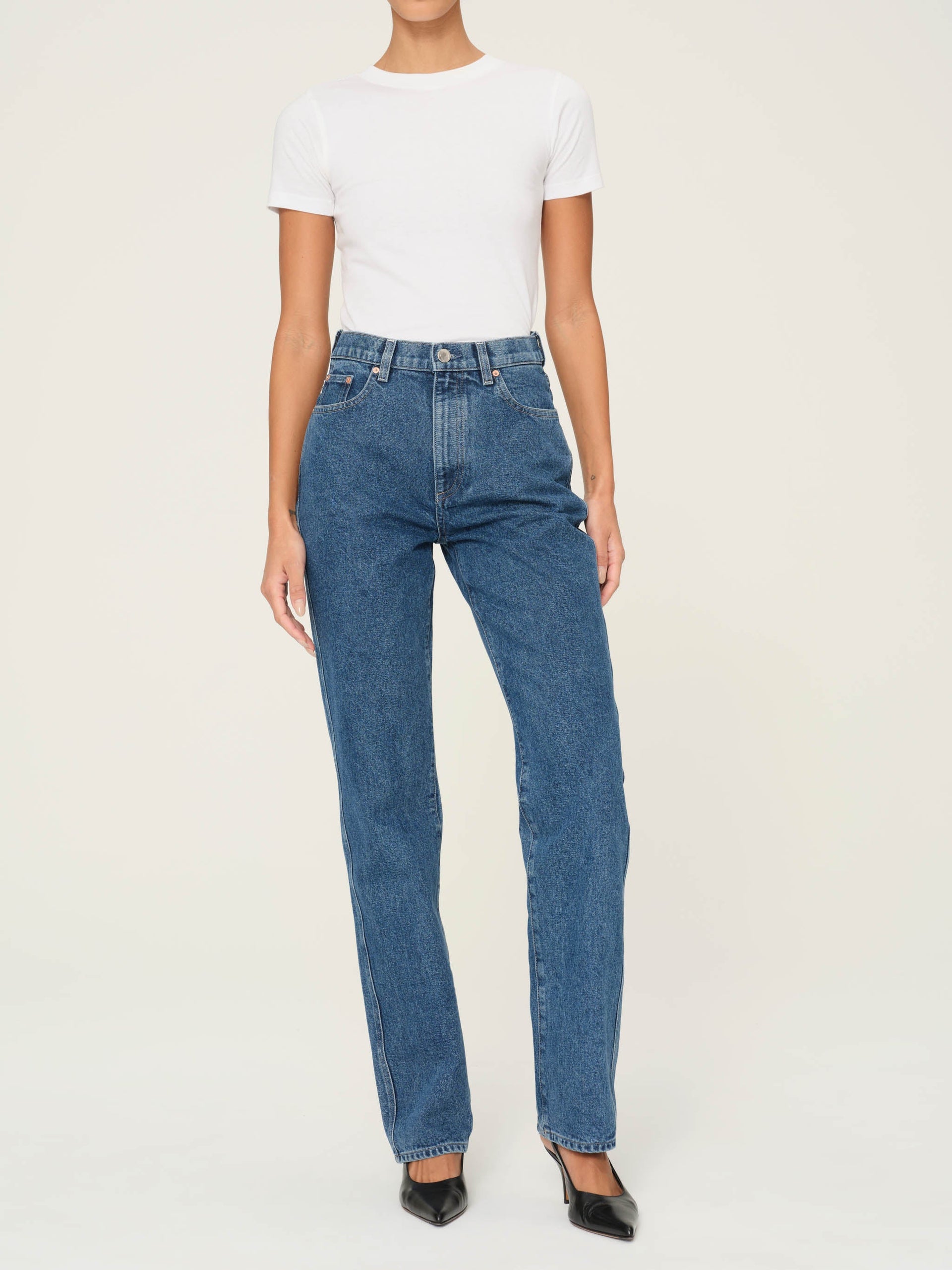 Demie Straight High Rise Jeans