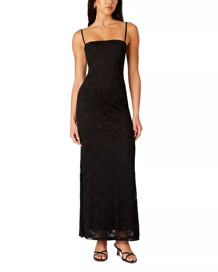 Vetiver Lace Maxi Dress