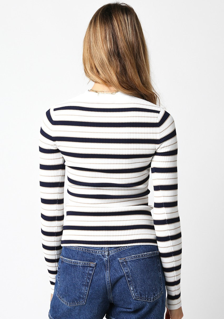 Striped Long Sleeve Tee