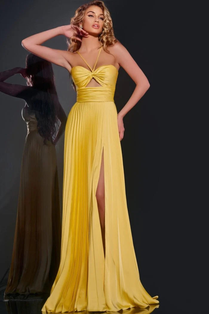 Jovani Pleated Gown 42971