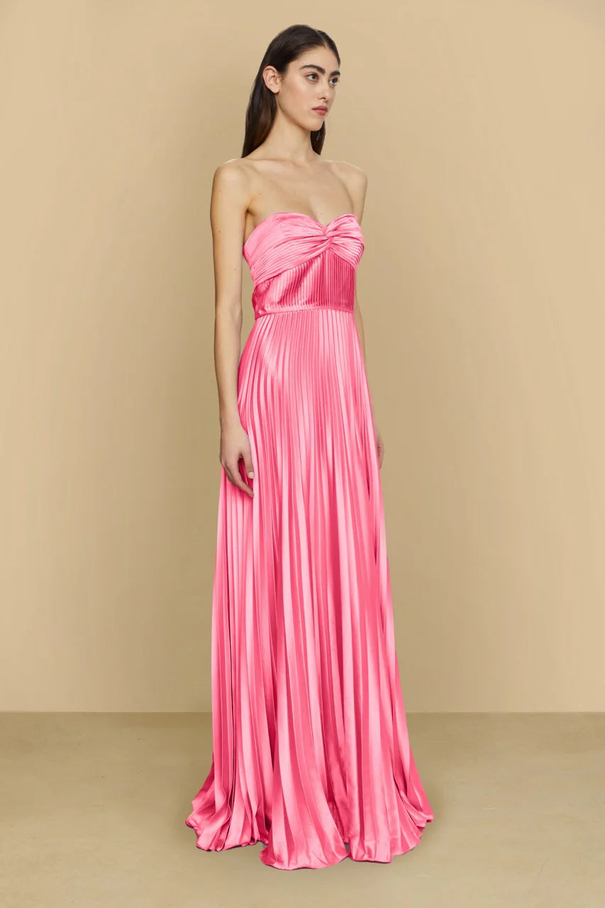 Stef Pleated Gown