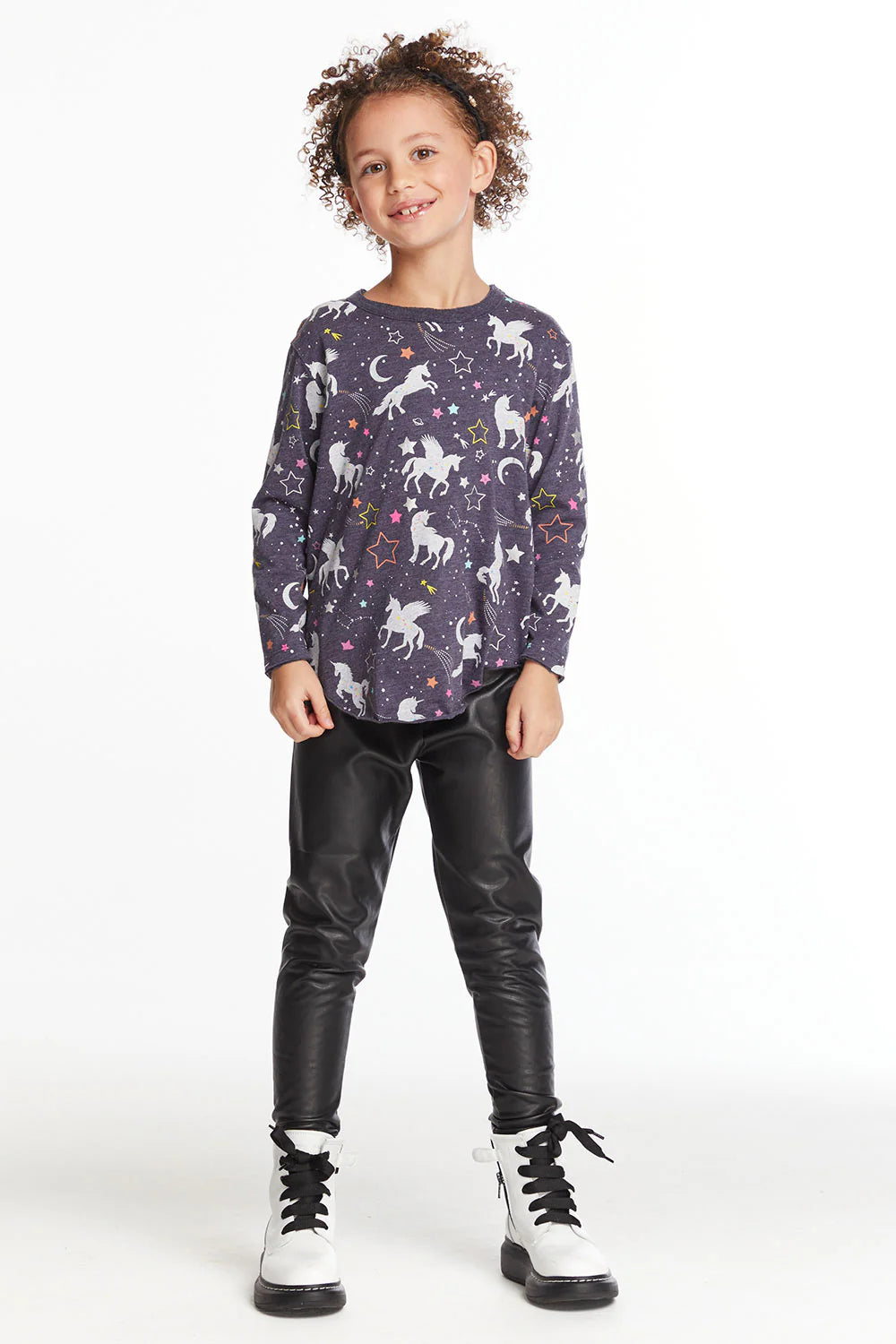 Unicorn Dreams Girls Long Sleeve Tee