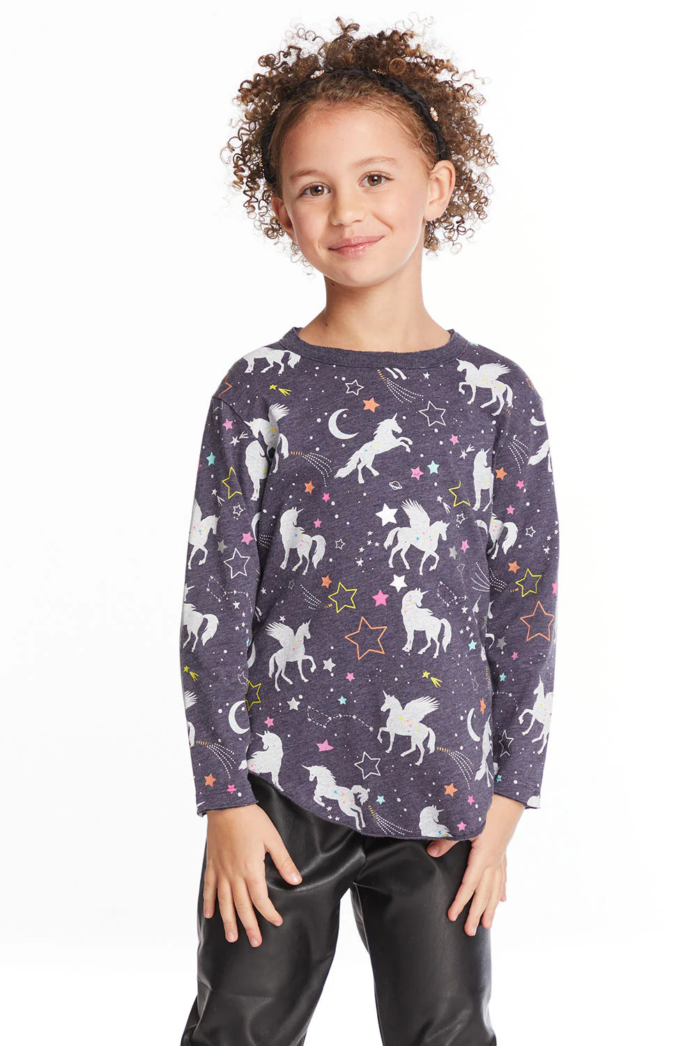 Unicorn Dreams Girls Long Sleeve Tee