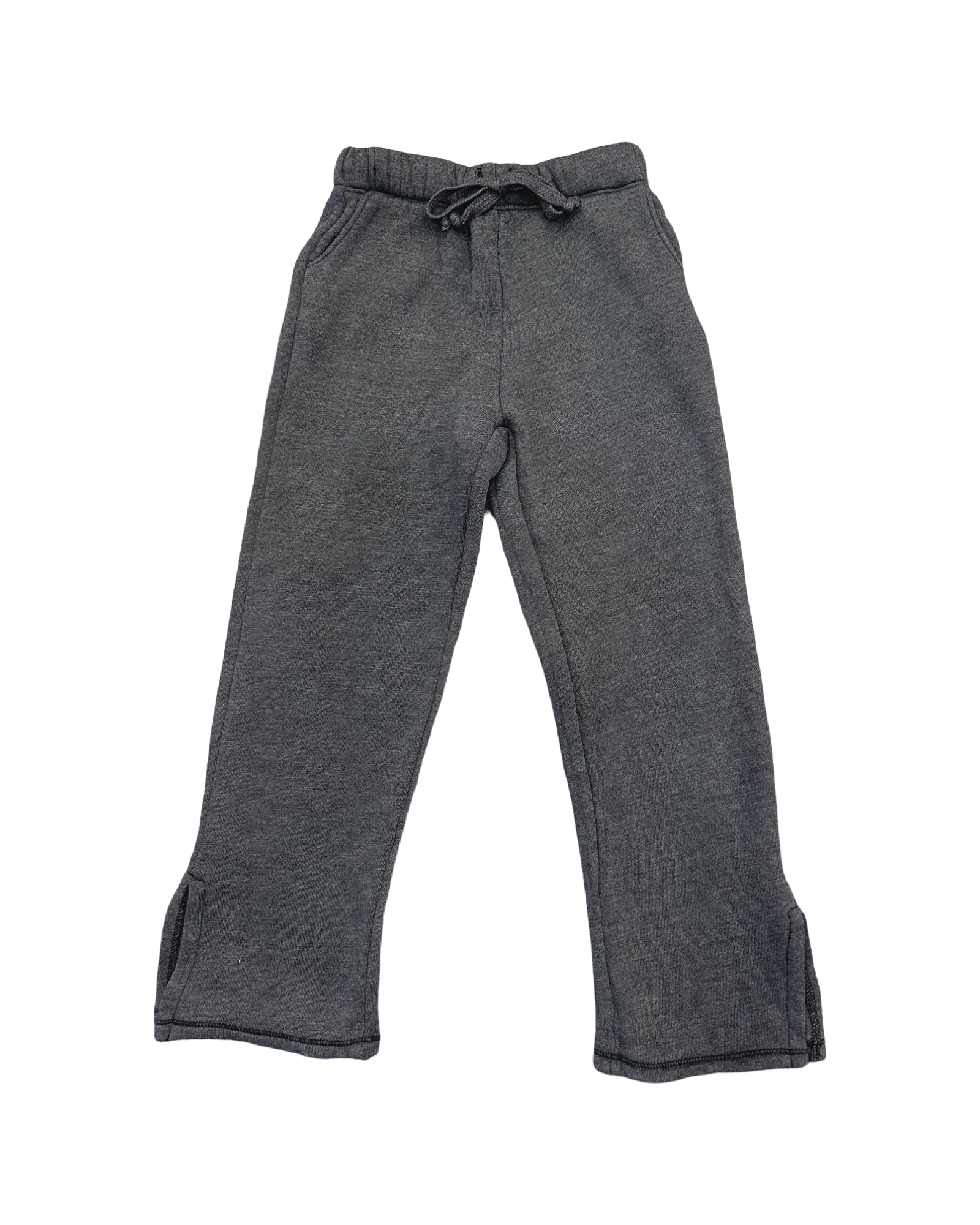 Washed Black Flare Sweatpants