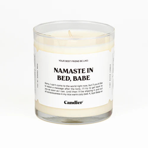 Namaste In Bed Candle