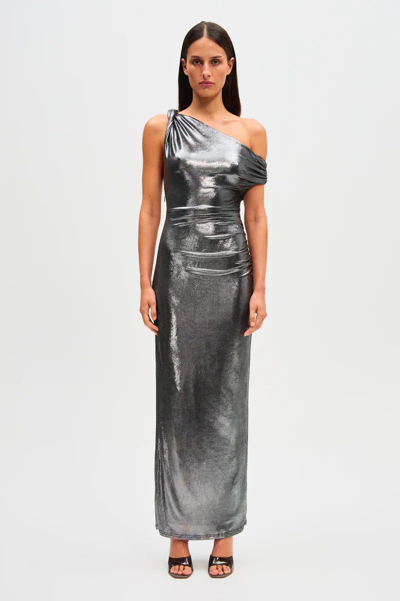 Nyra Metallic Gown