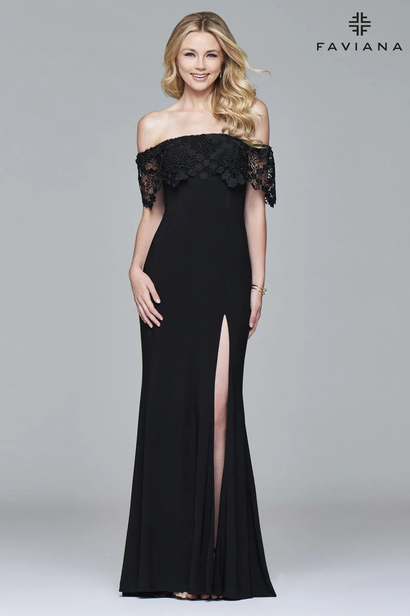 Faviana Gown Style S7937- Sale Gown