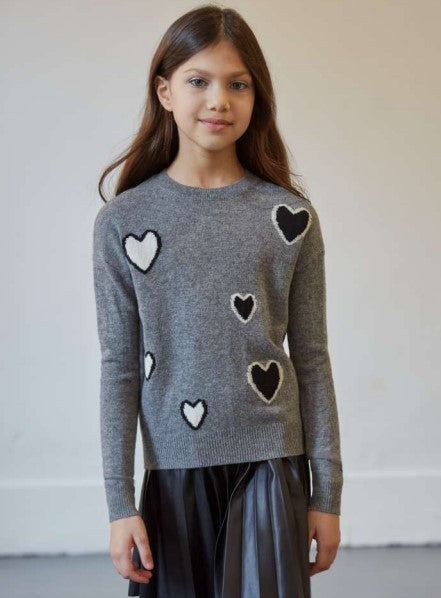 Multi Heart Sweater