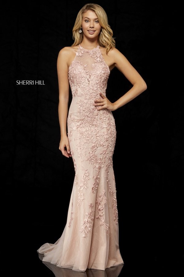 Sherri Hill style 52160 SALE-BLUSH