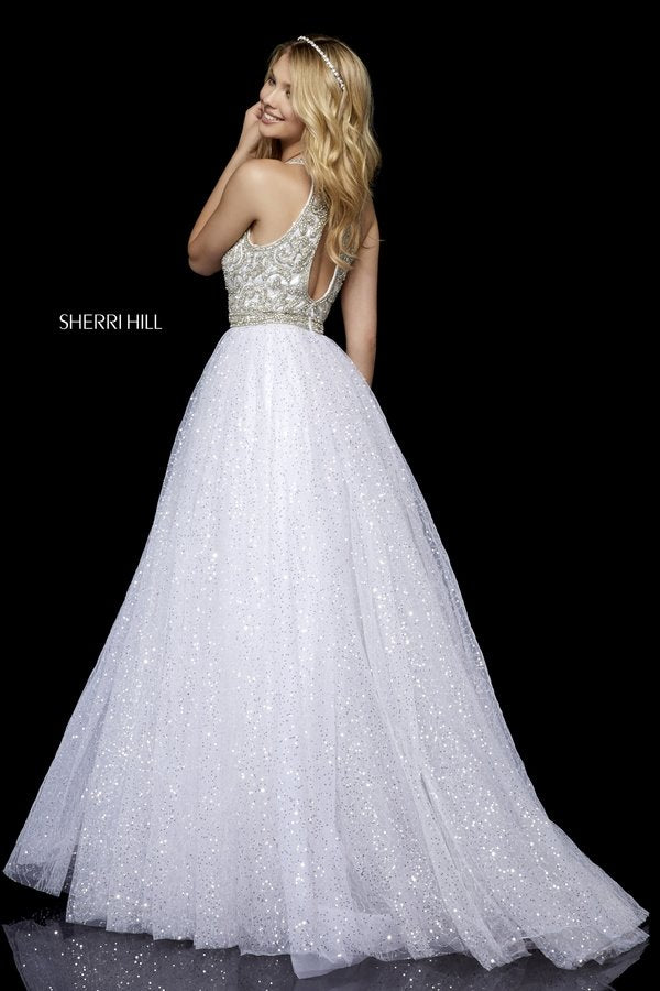 Sherri Hill style 52277 SALE LIGHT BLUE 0