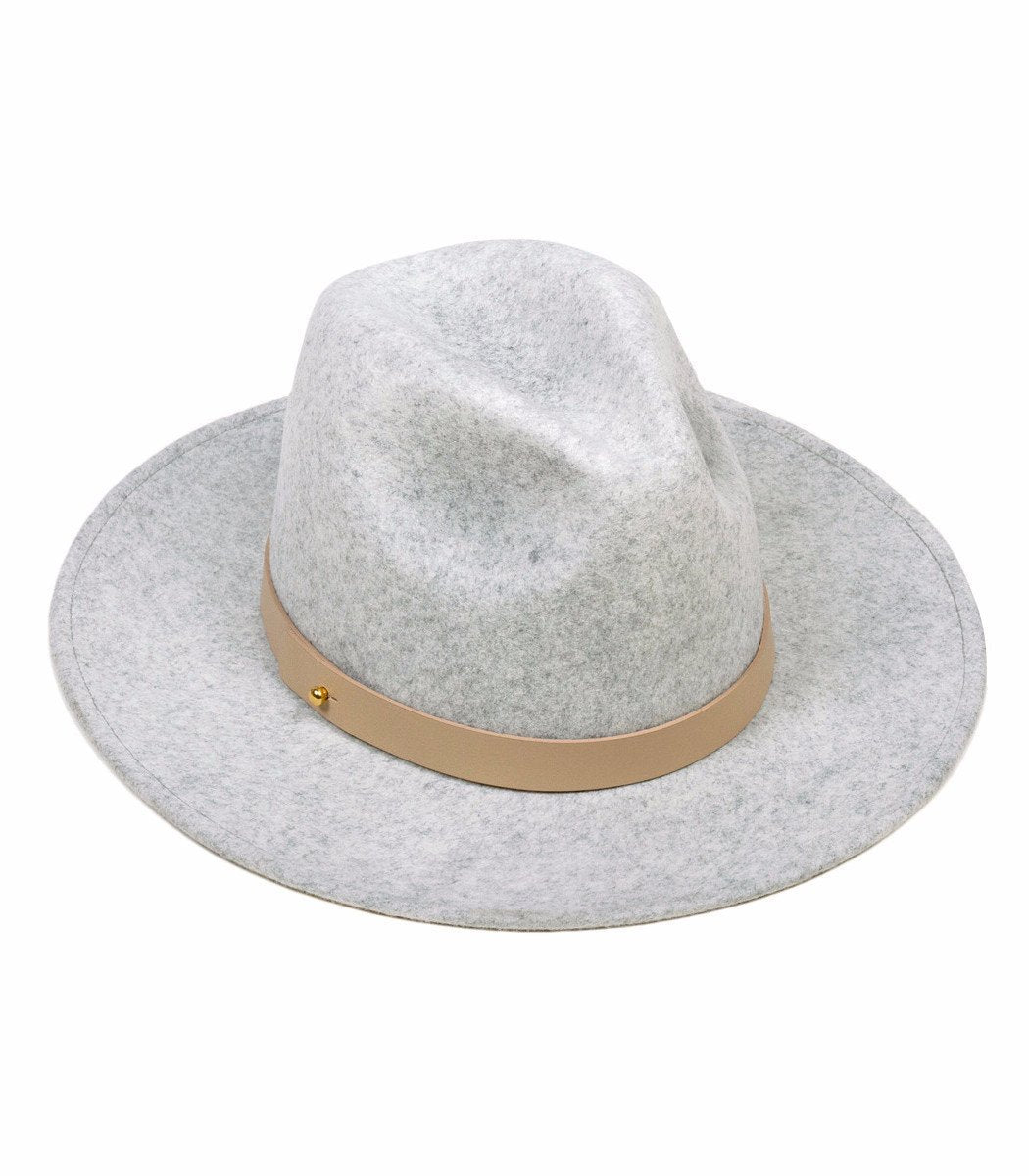 Lack of Color stonewashed speckled grey Mack hat