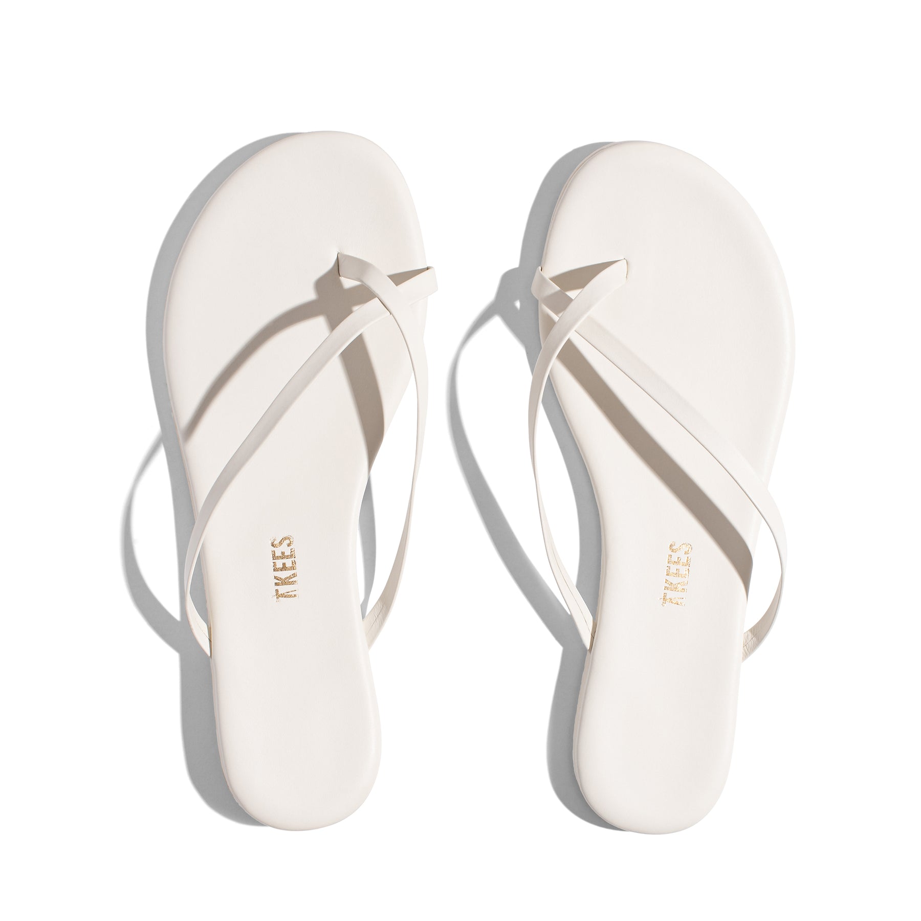 Riley flip flop in Cream